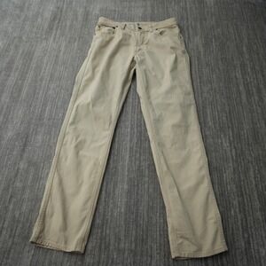 Duck Head 1865 Field Canvas Pants Men Five Pocket Tan 31x32 Measured 32x31.25